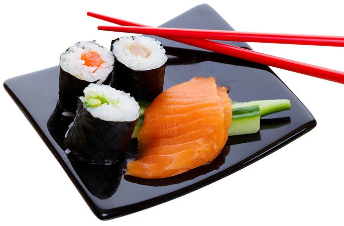 Sashimi Sushi Roll